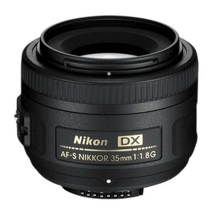 Nikon AF-S NIKKOR 35mm f/1.8G Lens - Black  Like New!